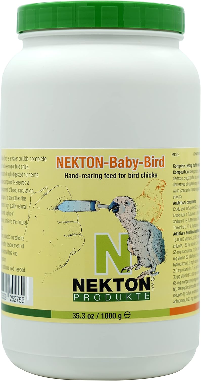 Nekton-Baby-Bird Handfeeding Formula For Birds 500g (17.6oz)