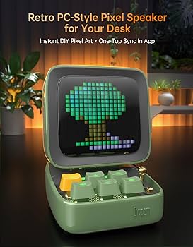 Amazon.com: Divoom Ditoo Pro Retro Pixel Art Game Bluetooth