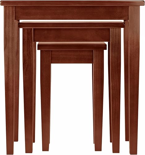 Miniatura 7 de Winsome Mesa decorativa Wood Regalia nogal