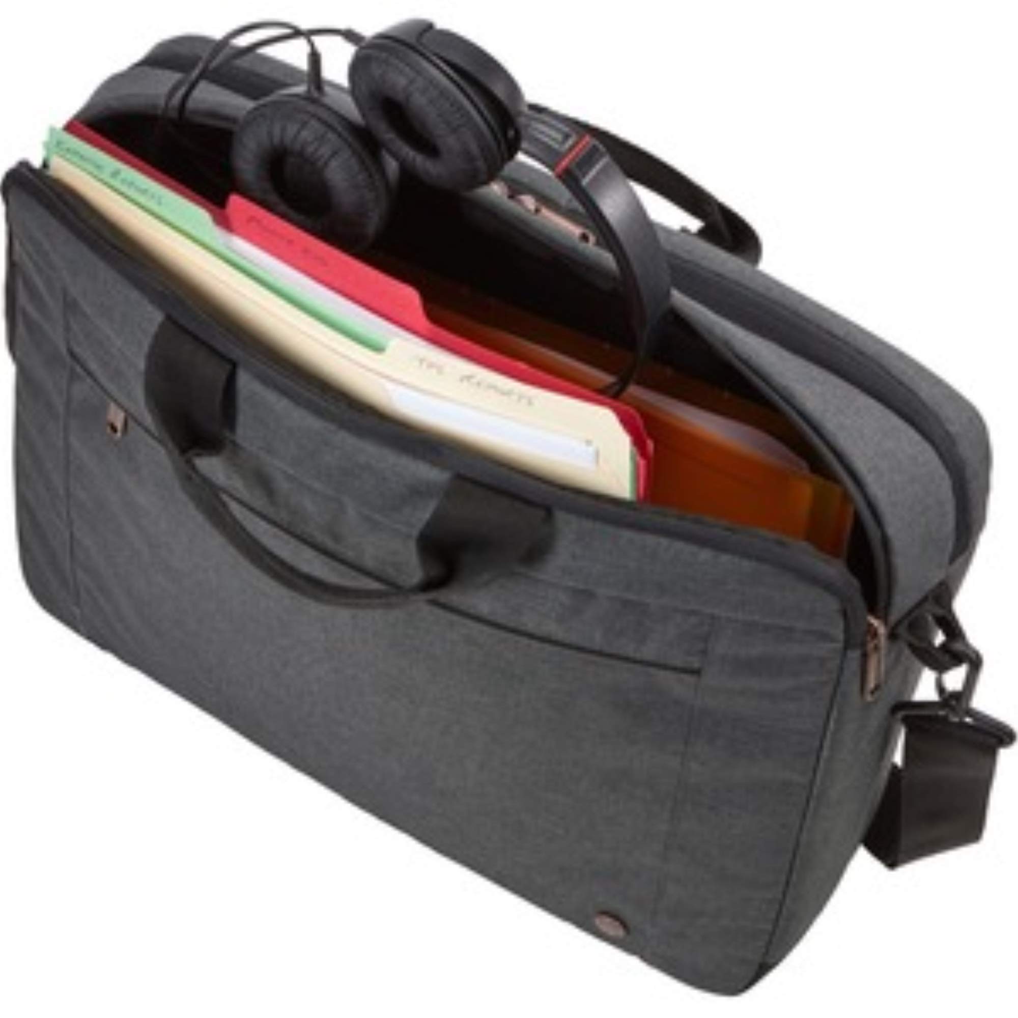 Case Logic - 3203696 - Era 15.6" Sac Messenger - Sacoches d'ordinateurs portables (Sac Messenger, 39,6 cm (15.6"), Sangle épaule, 520 g, Noir)