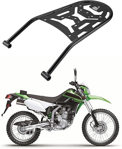 KEMIMOTO Estante trasero compatible con KLX300 KLX300SM KLX250S Rack de almacenamiento de equipaje trasero para carga Enduro KLX300 2009-2025