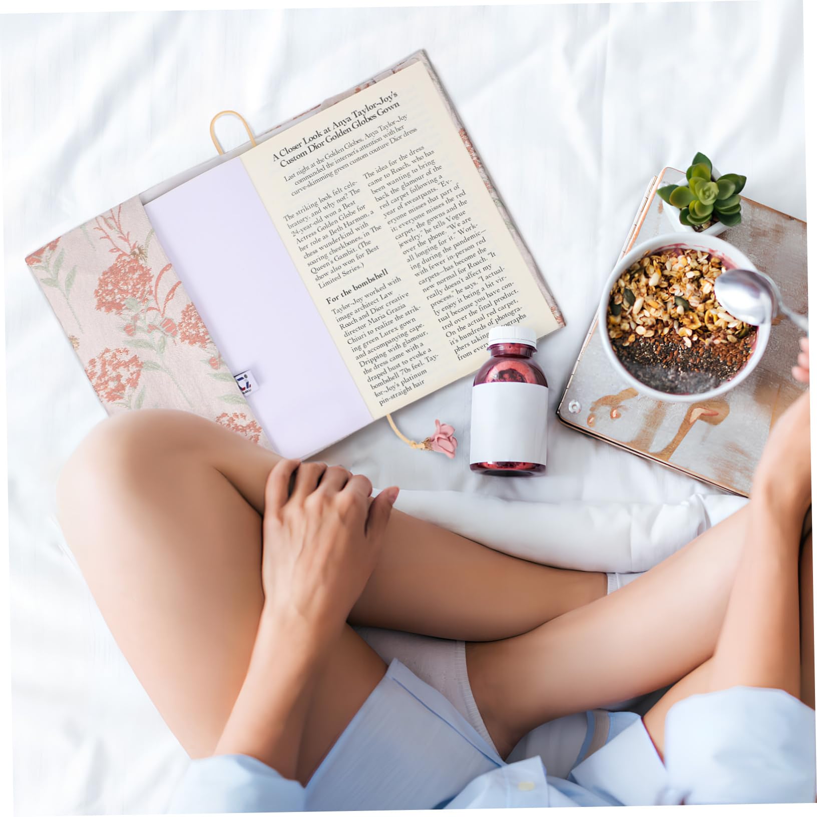 LALAFINA 3pezzi Copertina Protettiva Per Libri Tessuto Elegante Con Segnalibro Pratico Copertina Decorativa Per Amanti Dei Libri Protezione e Comfort Al Tatto