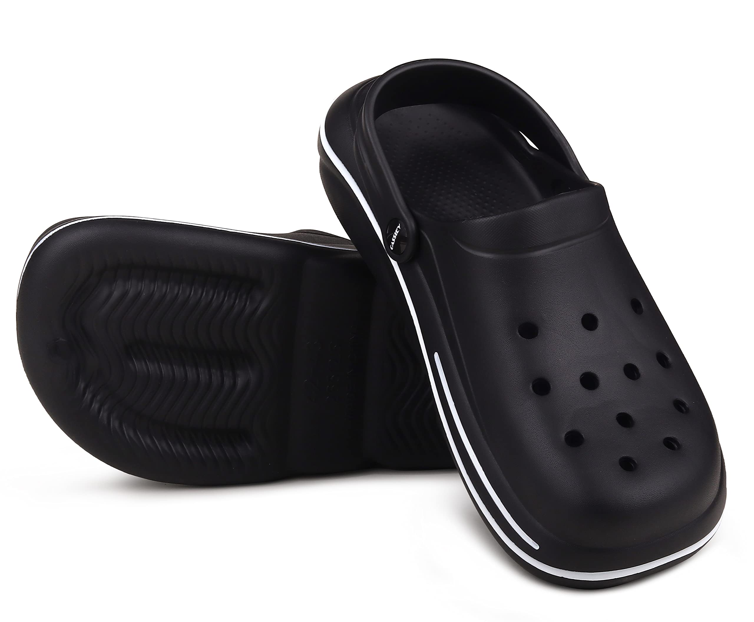 See full amazon price history chart for CASSIEY Mens Skipper Clogs || Unisex Adult Backband fashinable Slipper,Clogs,Sandal- Black CASSIEY Mens Skipper Clogs || Unisex Adult Backband fashinable Slipper,Clogs,Sandal- Black (B0C6TWT1Z1) Amazon Price History, Amazon Price Tracker