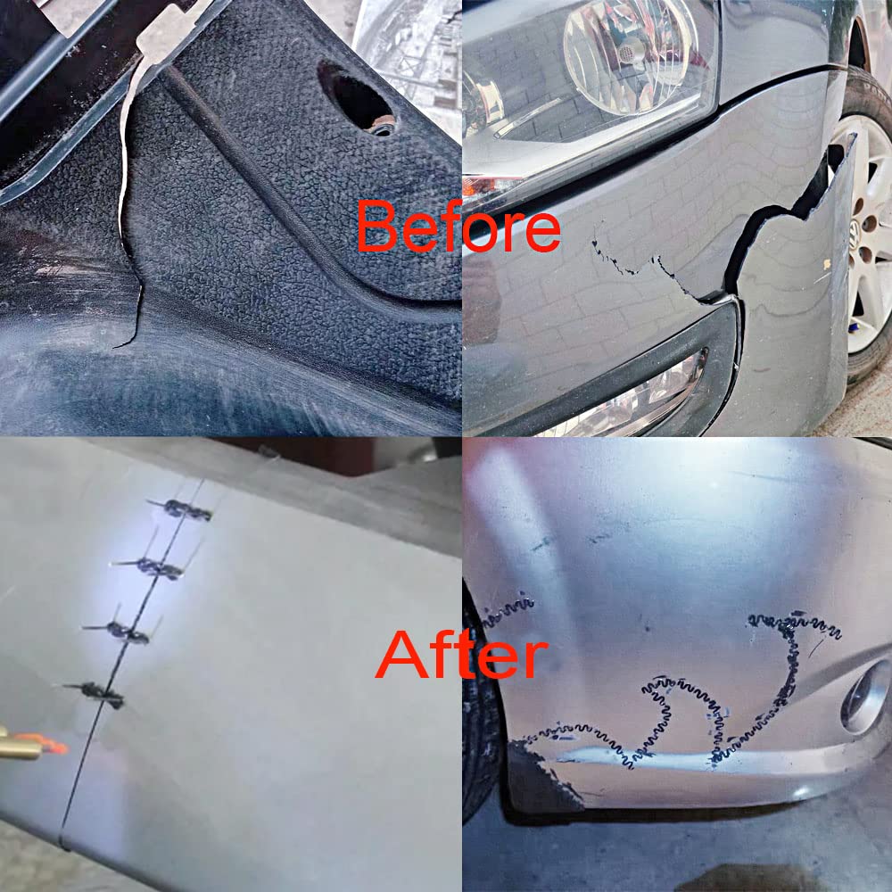 Graffette Saldatura Plastica 500 Pz - 0.8mm Acciaio Tungsteno, Per Riparazione Paraurti Auto - Foto 8