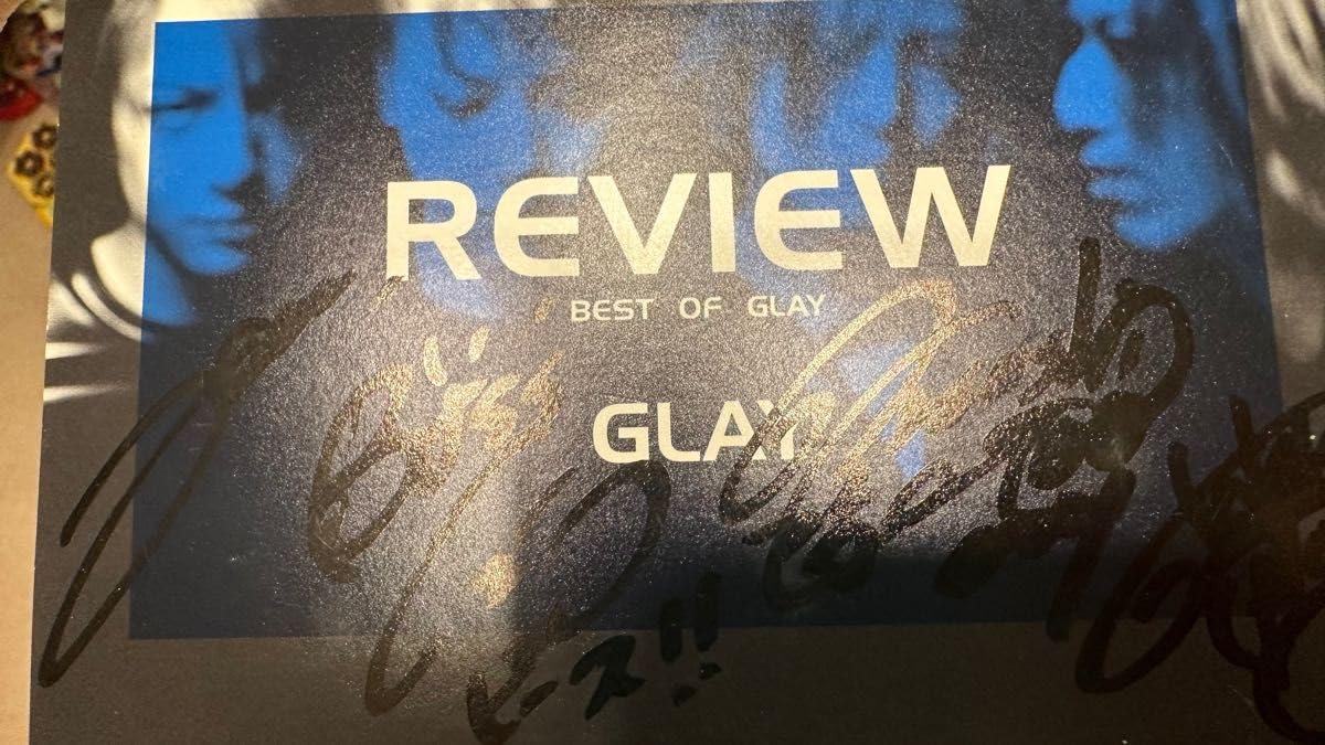GLAY REVIEW サイン 【公式通販】