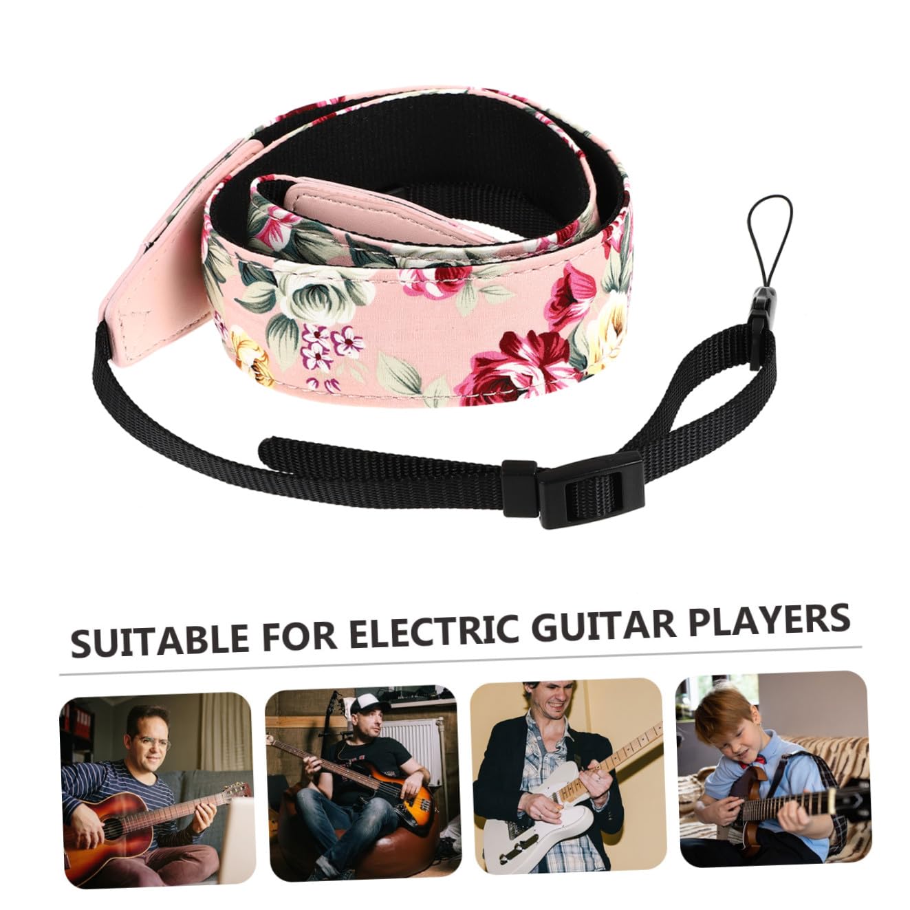 Nylon Ukulelengurt mit Haken Weihnachten Party