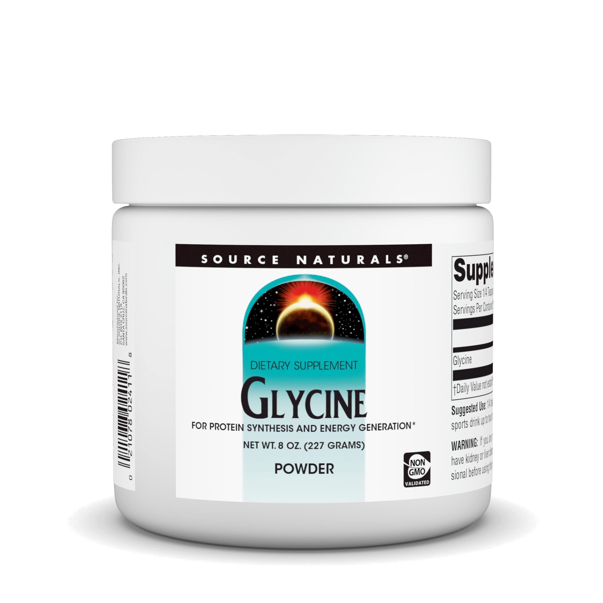 Overseas Direct Elbow Glycine Powder, 226.8 GM, 8 oz