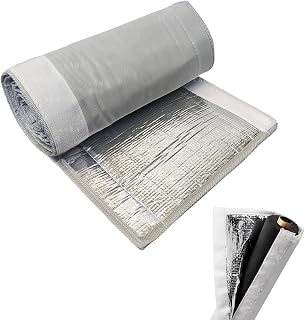 HVAC Copper Pipe Insulation Cover,72x10.2 Inch 3 Layers, HVAC Flexible Copper Lines Protective Sleeve Wrap for Outside Central Air Conditioning Mini Splits (Grey)