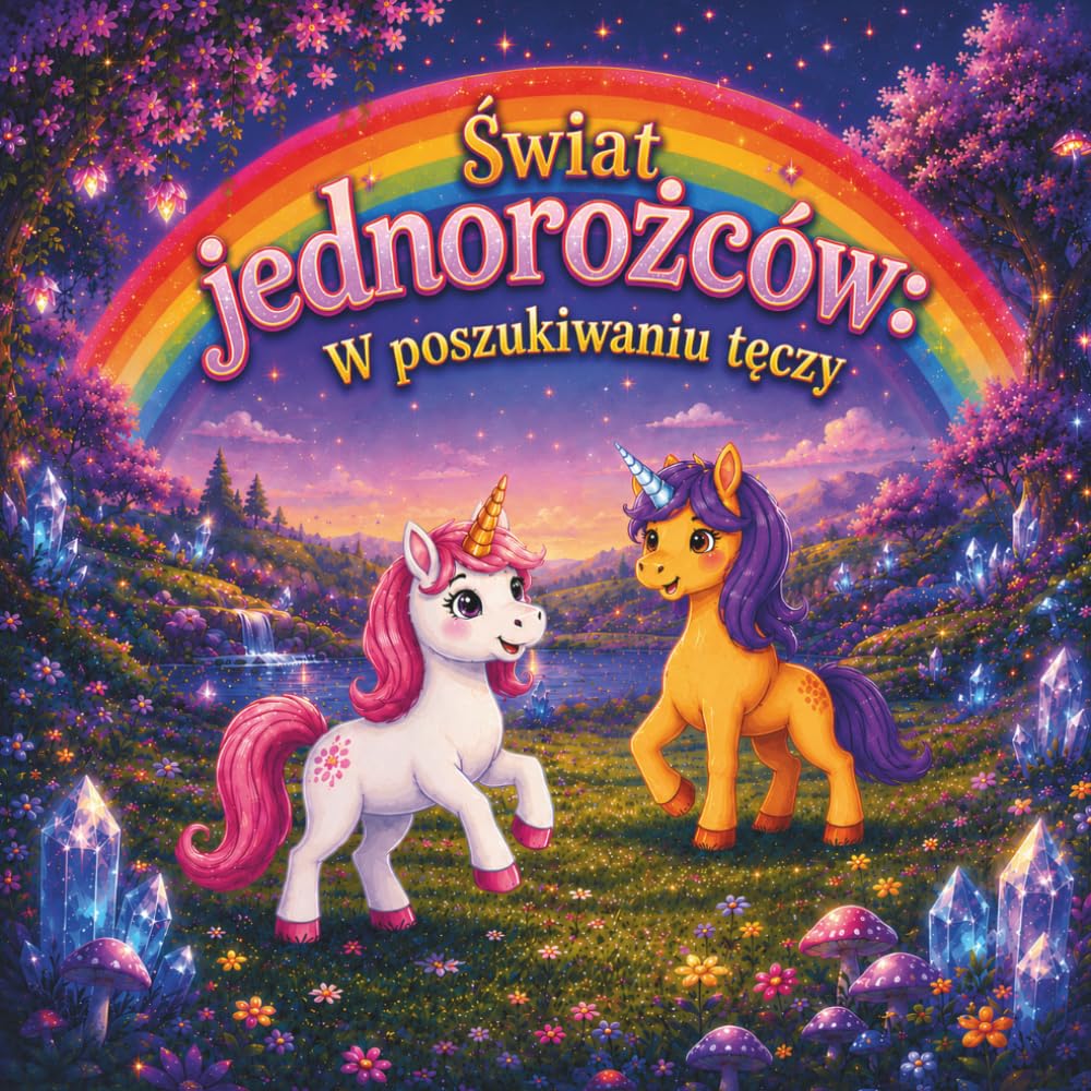 Świat jednorożców: W poszukiwaniu tęczy: Pełna magii opowieść dla dzieci o przyjaźni, pomocy i wielkiej podróży