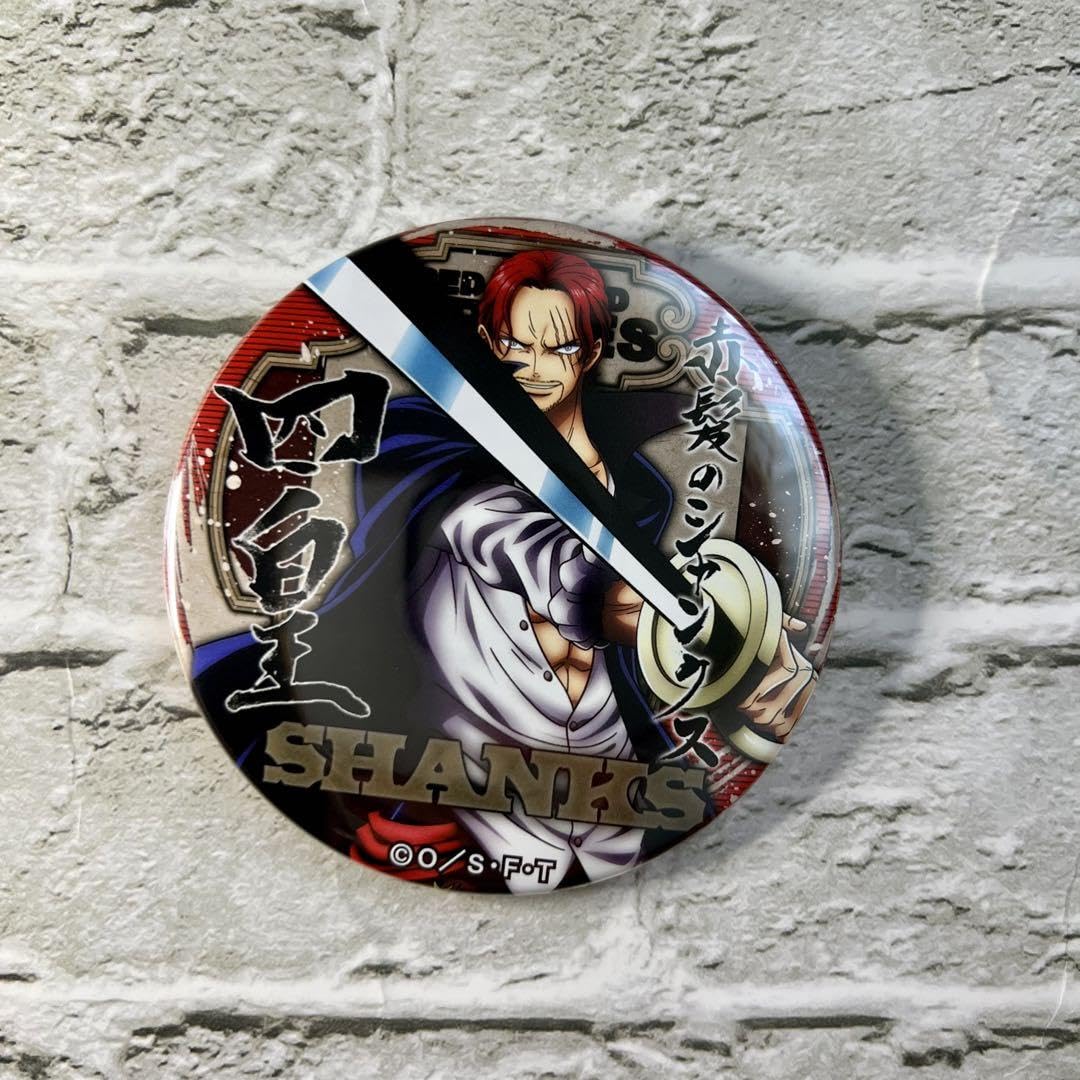 ONE PIECE ワンピース シャンクス 輩缶バッジ