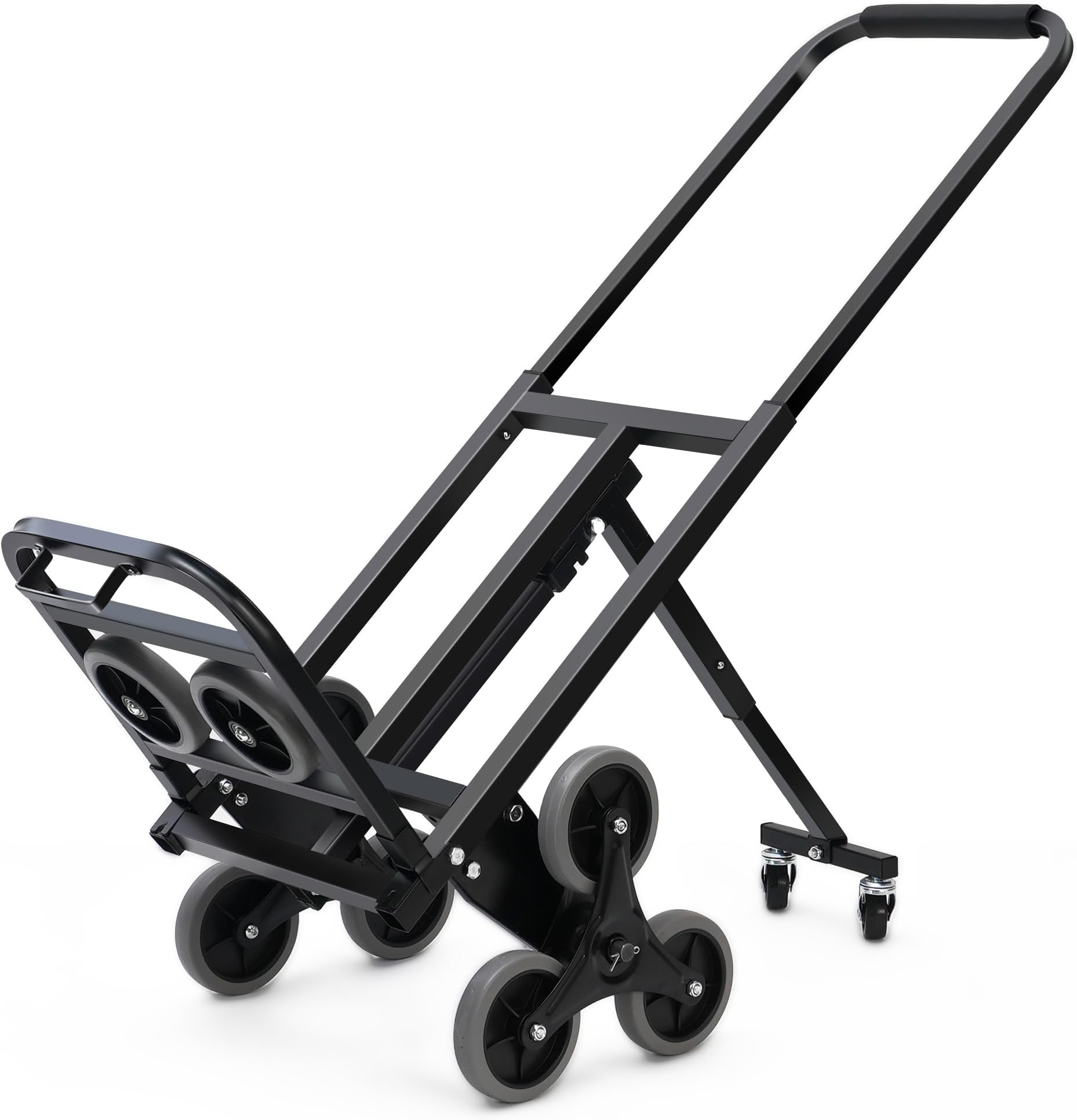 Skcoipsra Carrello a mano pieghevole, capacità 226,8 kg, resistente