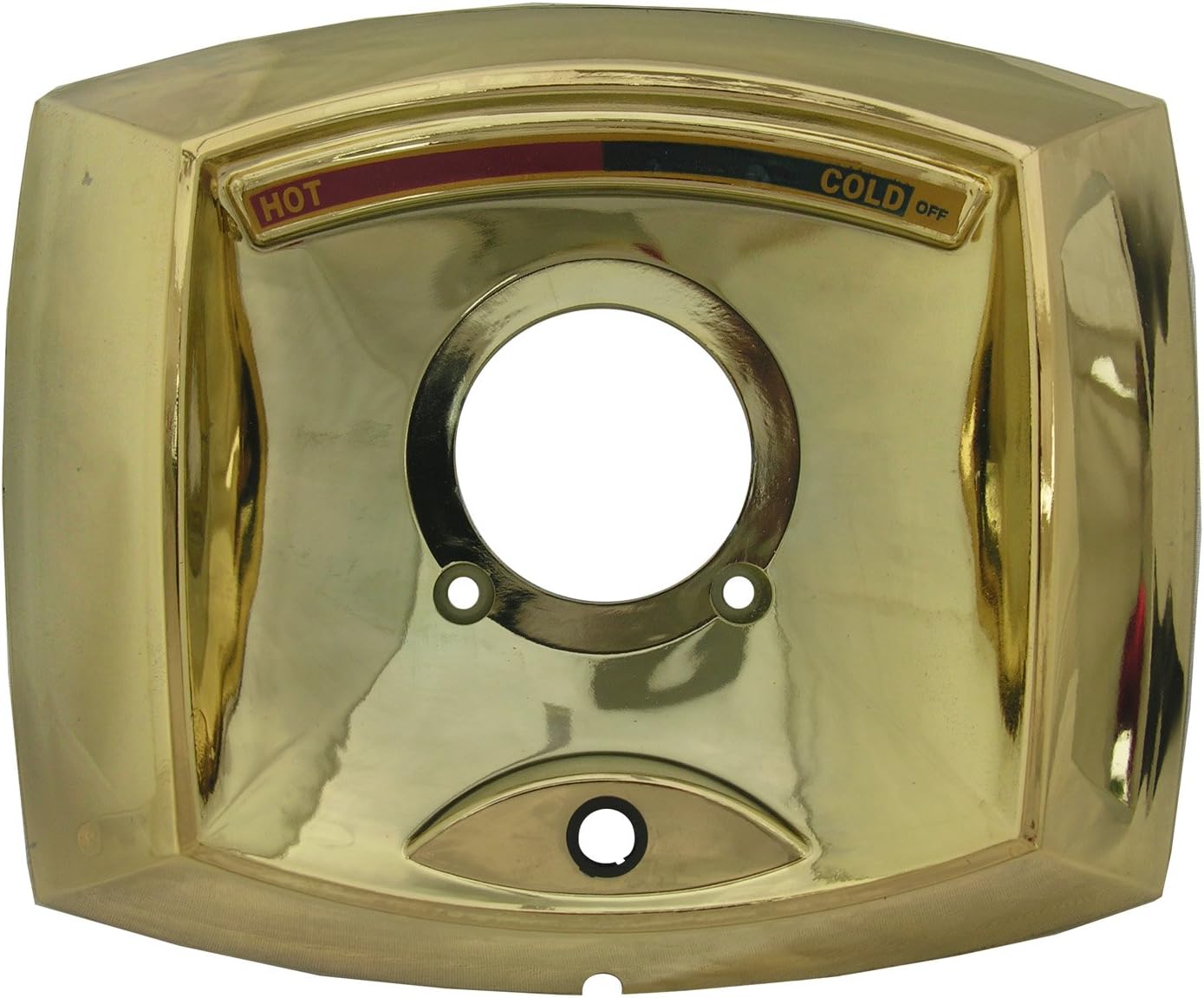 LASCOSimpatico 31646P Delta Rectangle Shaped Shower Escutcheon Only