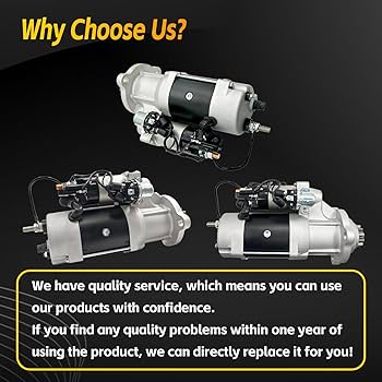 Amazon.com: 8200308 New Starter Motor 39MT Fit for Caterpillar C10