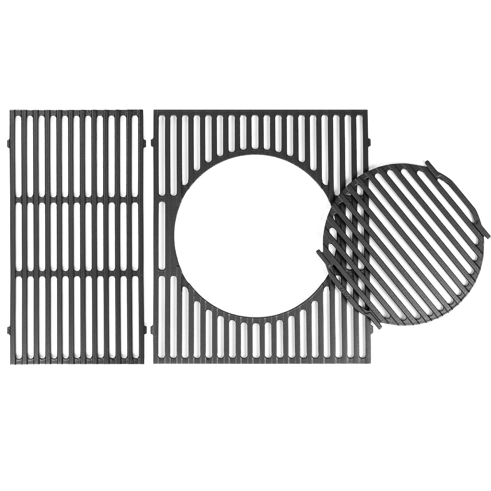 GFTIME Switch Grid 66095 Grille de cuisson en fonte 48 x 67,8 cm pour Weber Genesis II E-310, S-310, LX E-340/S-340, 310/335, EX315, grille en fonte massive