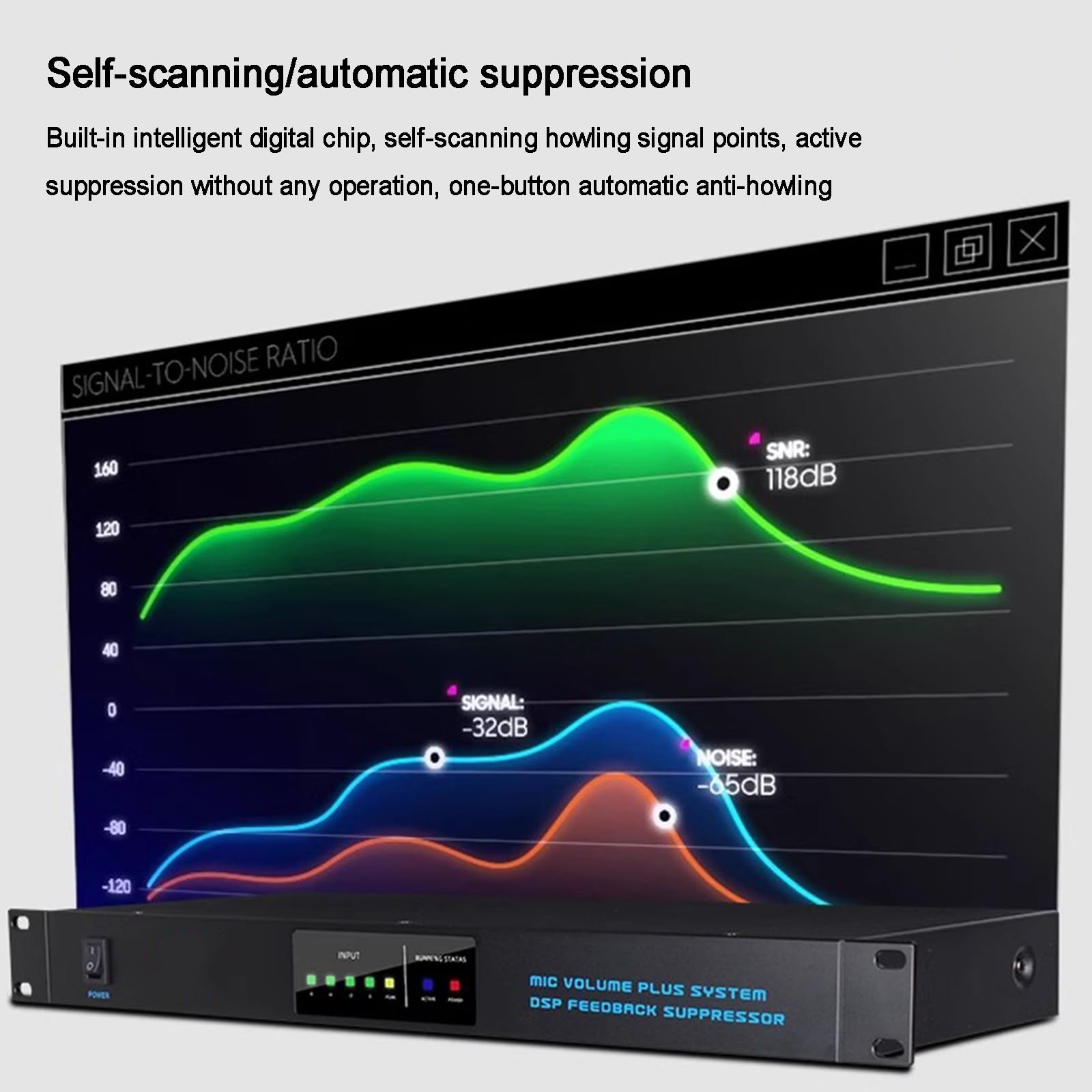 Amazon.com - Vituord Professional Feedback Suppressor, 2 in 2 Out