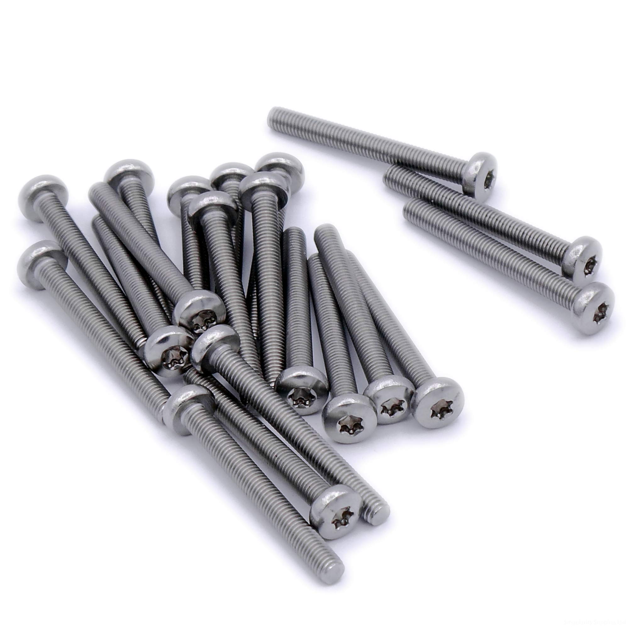 Singularity Supplies M8 (8Mm X 30Mm) Tx Pan Machine Screw (Bolt) - Stainless Steel (A2) (Pack Of 10)