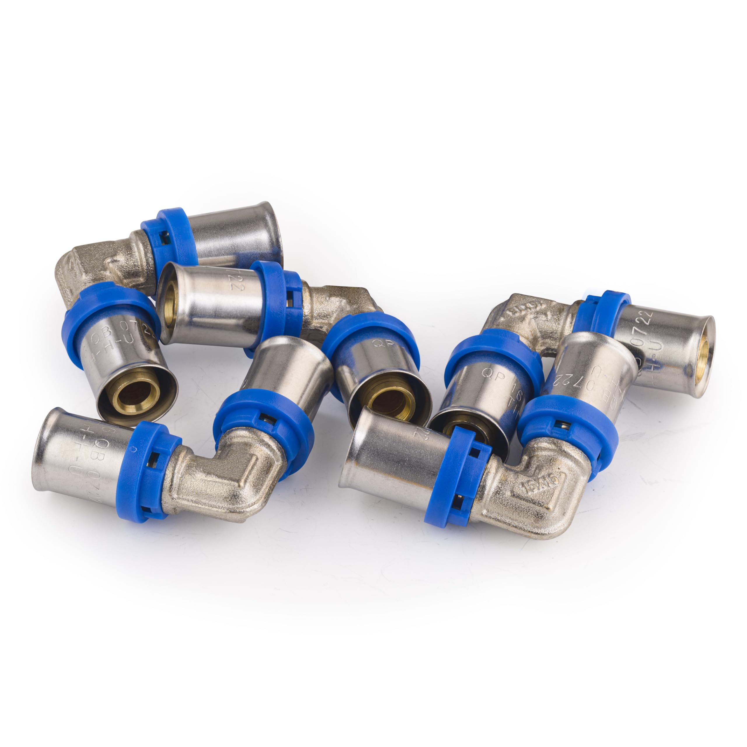 Raccord Multicouche à Sertir Multi profils TH-​H-​U coude égal diamètre Ø16 mm - sachet de 5 raccords - Norme NF 545 pour réseau d'eau potable et chauffage NOYON & THIEBAULT