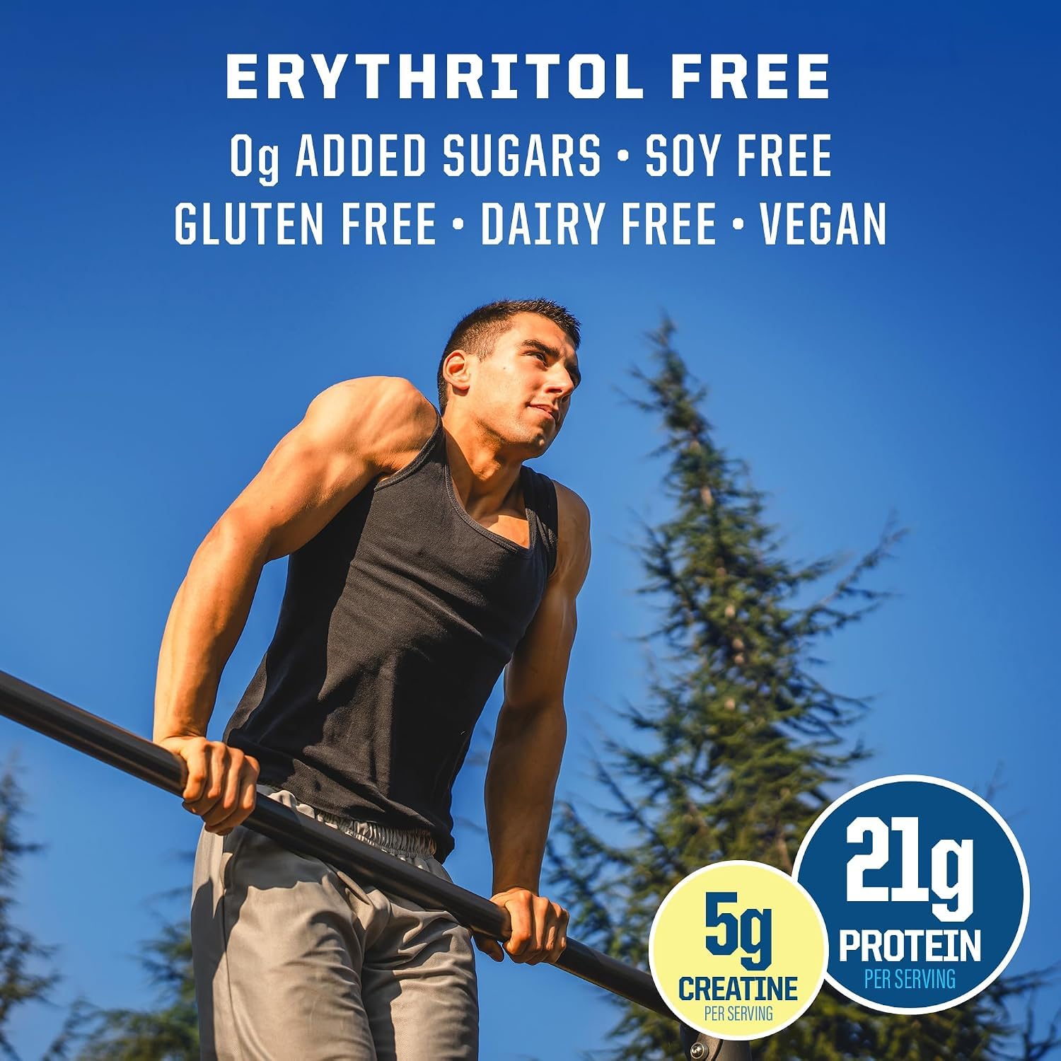 Sunwarrior Vanilla Warrior Strength Plant-Based Protein Powder, 35.6 oz — Amazon image 5