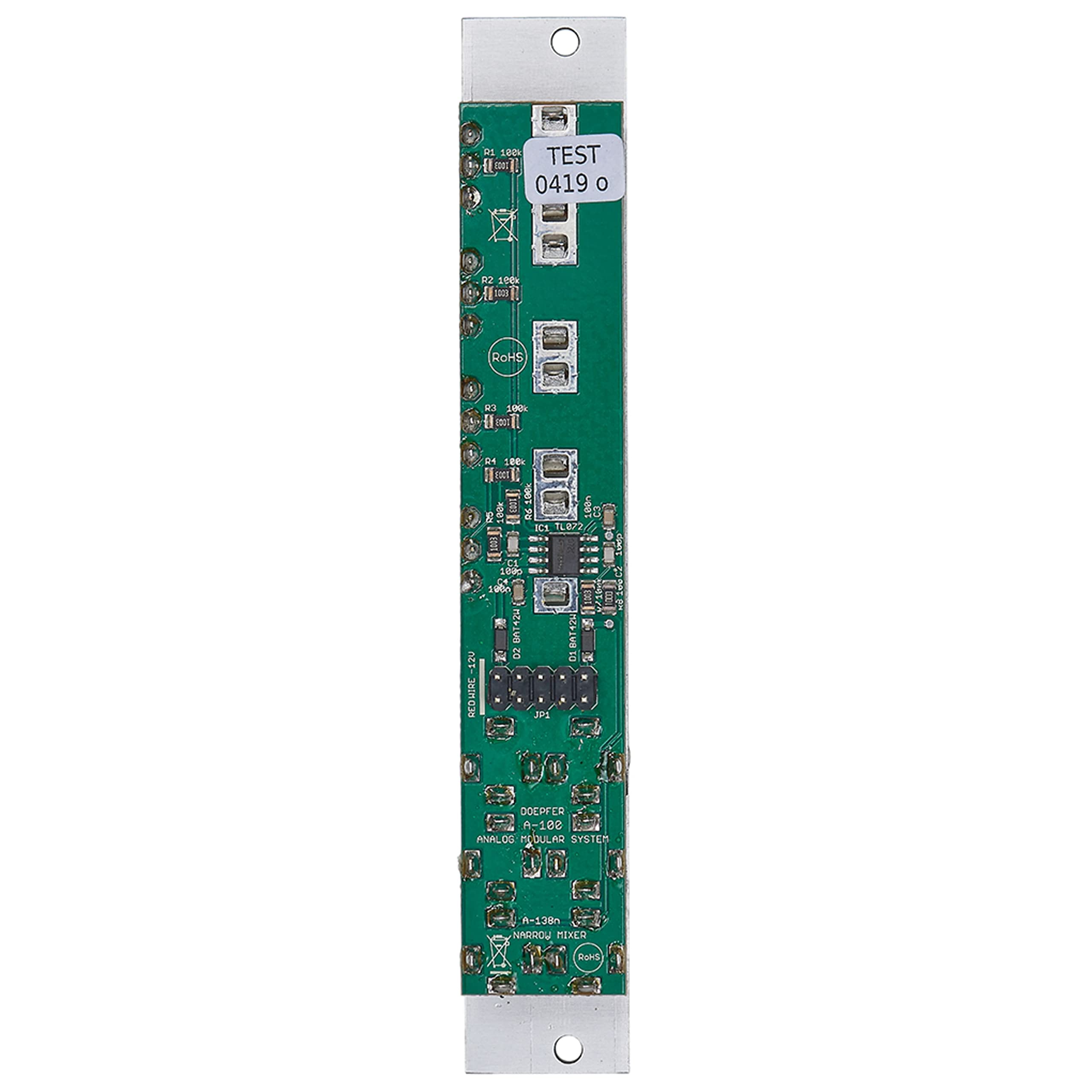 A-138n Narrow Mixer Modular Synthesizer