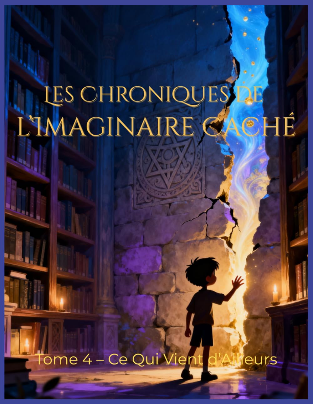 Les Chroniques de l’Imaginaire Caché Tome 4 – Ce Qui Vient d’Ailleurs: Une aventure fantastique pleine de suspense pour les enfants de 8 à 12 ans où ... entre les mondes commencent à disparaître