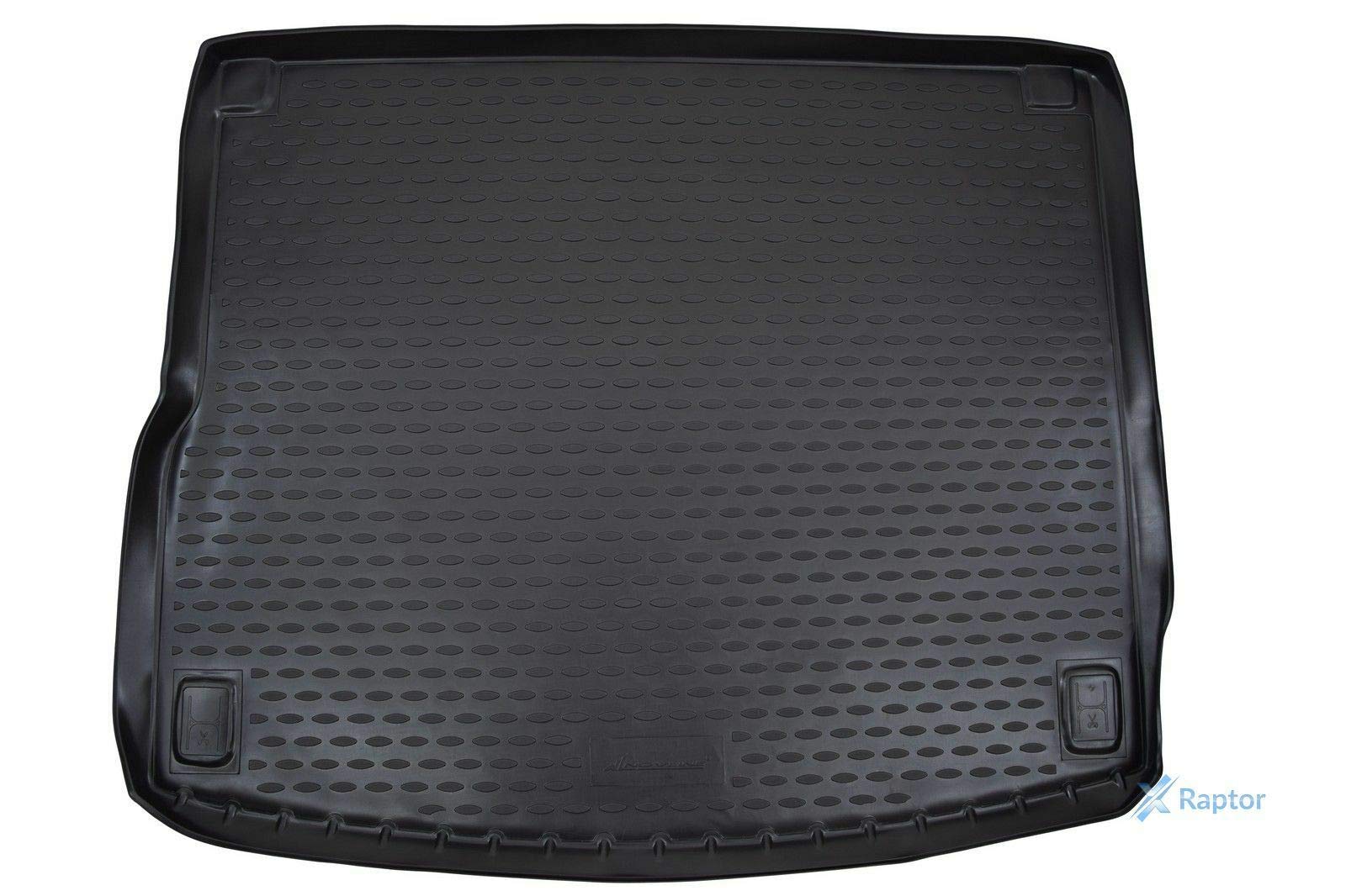 J&J AUTOMOTIVE 3D Gummimatten und Kofferraumwanne Set passend für Porsche Cayenne 2010-2018, TPE Fußmatten Allwetter Passform rutschfest Geruchsneutral Schwarz
