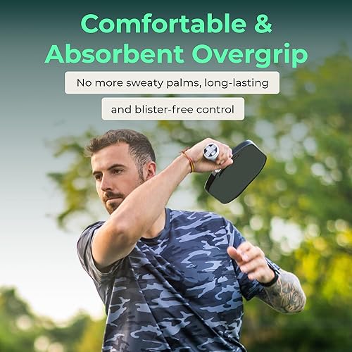 Miniatura 2 de ADV Felttac - Cinta de agarre de pickleball suave, muy duradera, absorbente de sudor, cinta de agarre de pickleball seca y cómoda, fácil de usar y