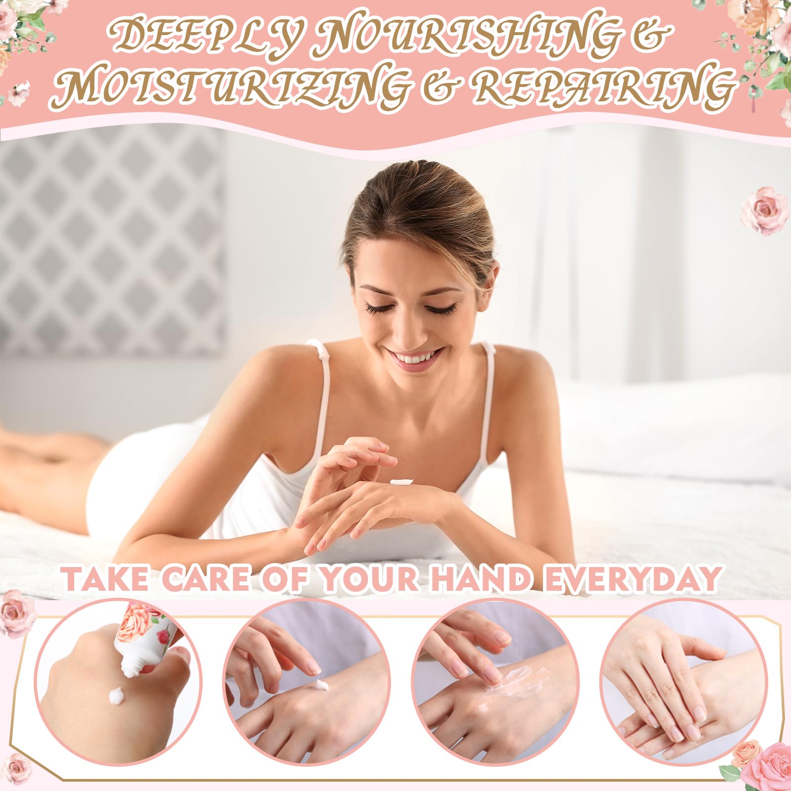 Dansib 48 Sets Baby Shower Hand Cream Wedding Hand Cream Gifts Baby ...
