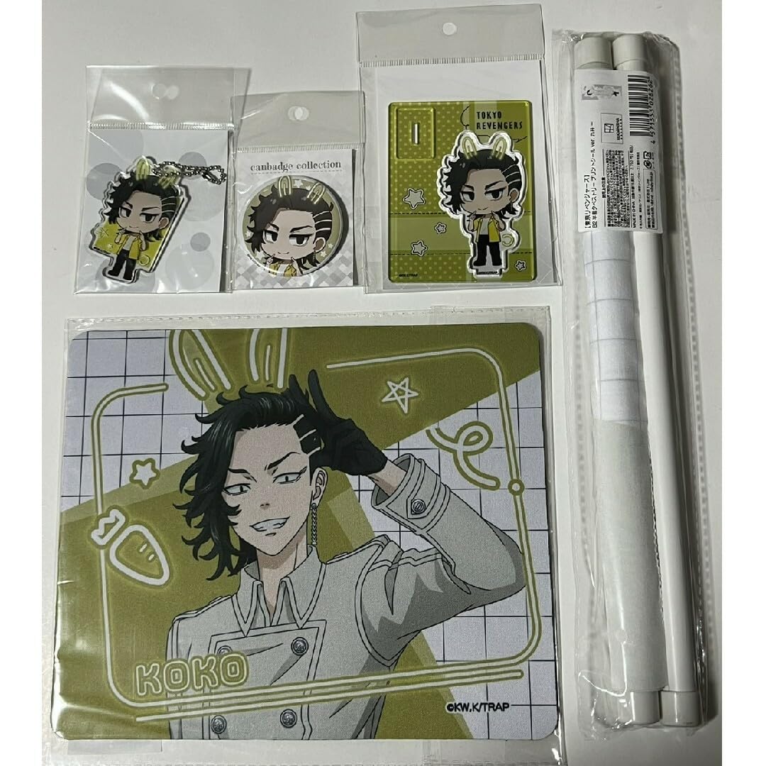 東京リベンジャーズ 九井 プリントシール タペストリー 缶バッジ アクスタ Amazon.co.jp: 東リべ 九井 ココ プリクラ風 アクスタ 缶バッジ