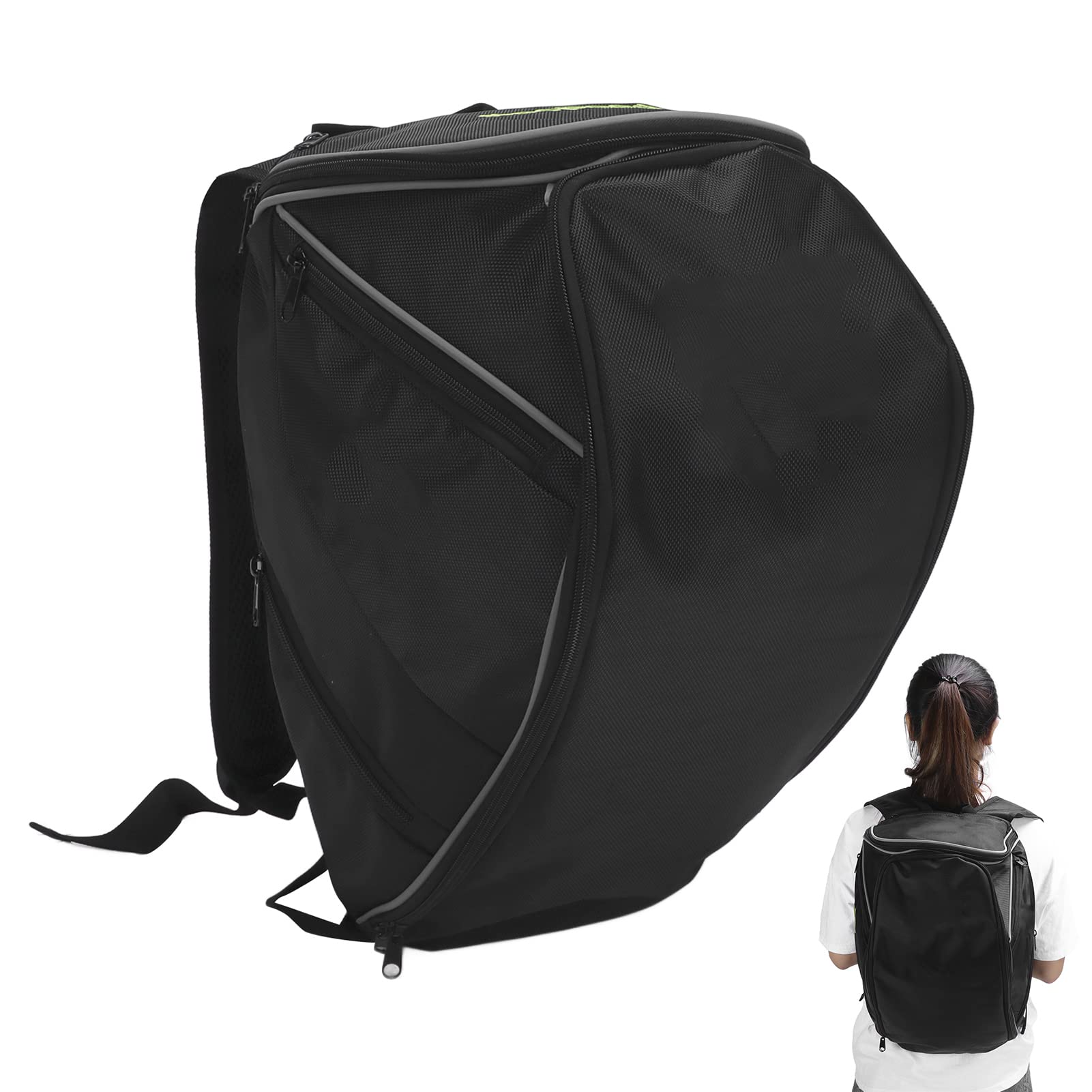 Borsa da equitazione per moto Casco impermeabile Bagagli da viaggio Zaino da moto in tessuto Oxford