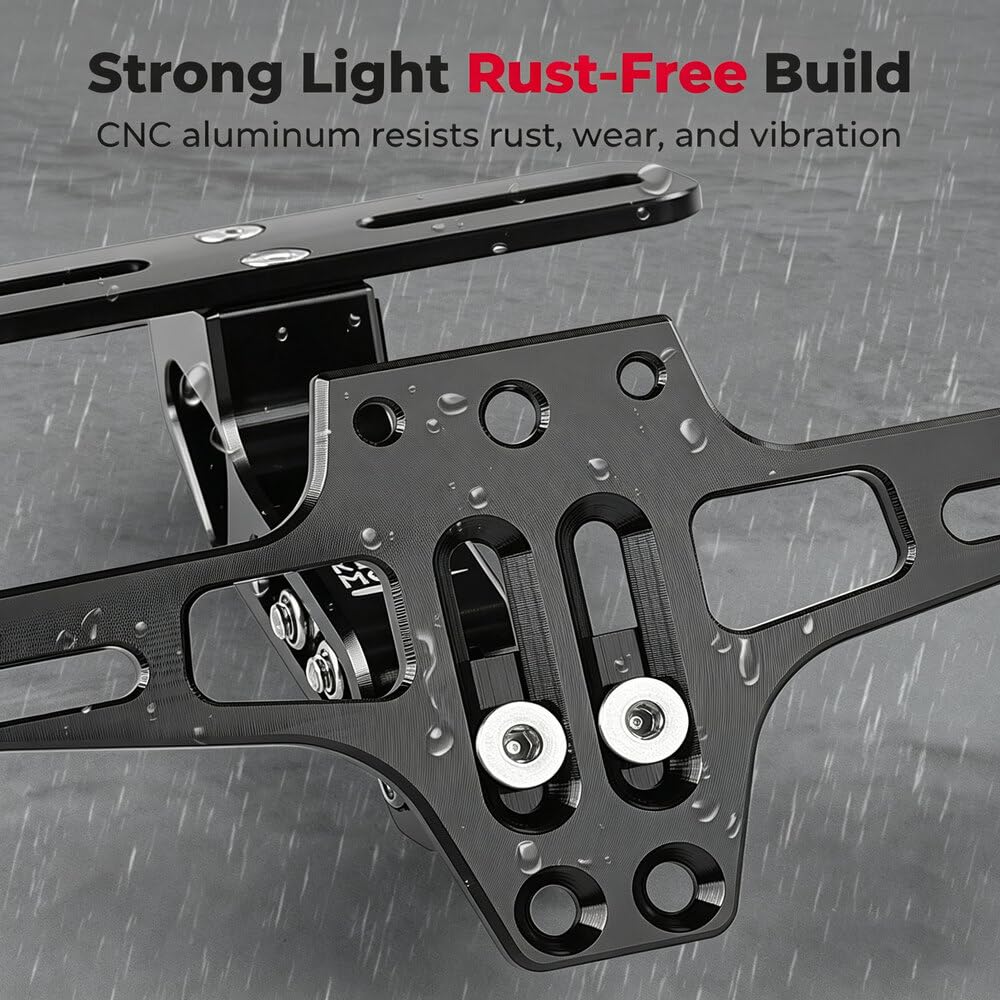 Motorcycle License Plate Bracket for Kawasaki Ninja ZX-4R 2023,CNC