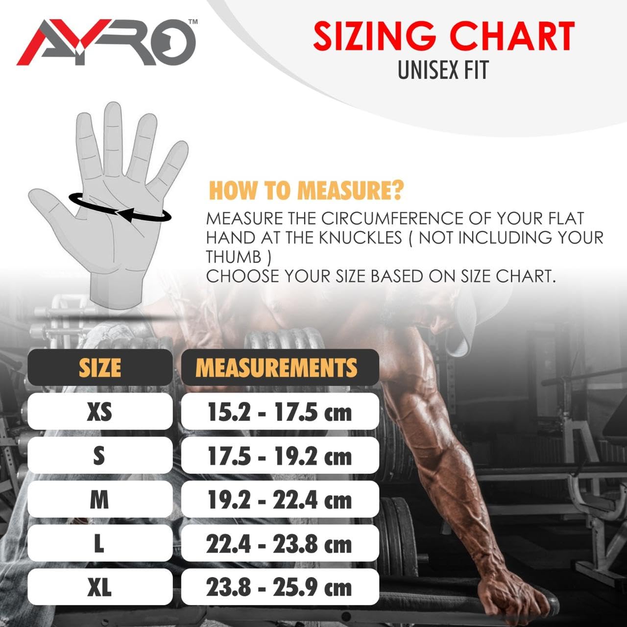 AYRO Trainingshandschuhe, belüftete Trainingshandschuhe für Männer und Frauen, Gewichtheber-Handschuhe, Fitnesshandschuhe für Männer, Fitnesshandschuhe mit Handgelenkbandagen