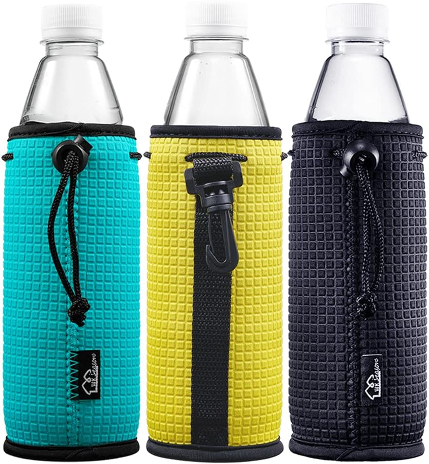 WKieason 1618oz Neoprene Water Bottle Sleeves Insulators Beverage