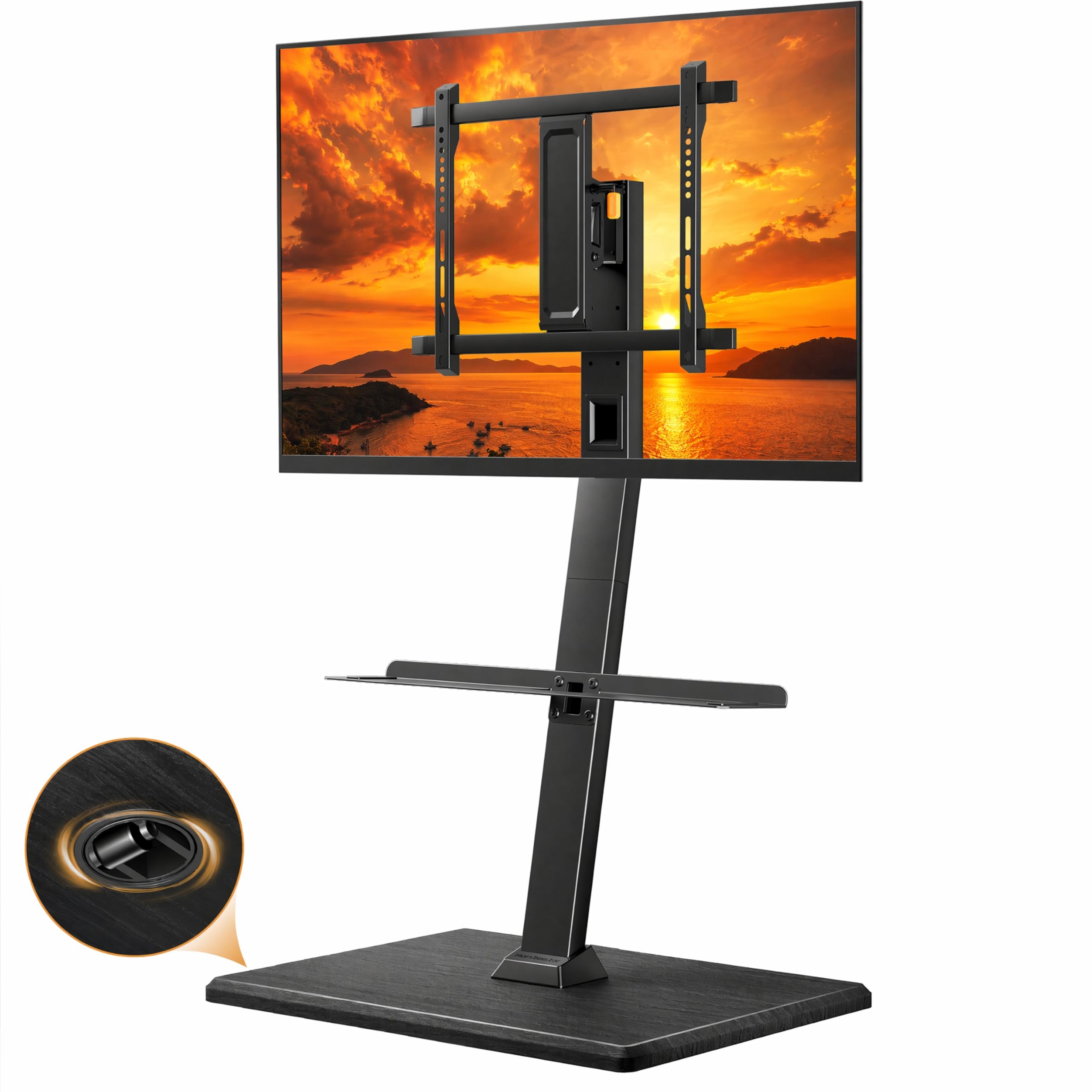 Amazon.co.jp: PERLEGEAR テレビスタンド 30〜70インチ対応 ハイタイプ