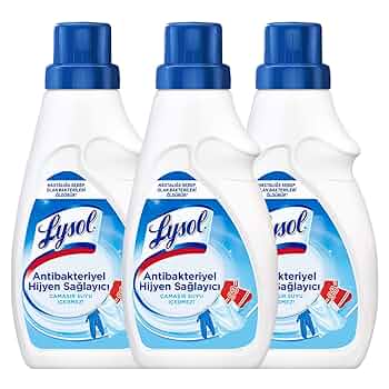 Lysol LLS 720 Çamaşırlar için Antibakteriyel Hijyen Sağlayıcı, 3'lü Set
