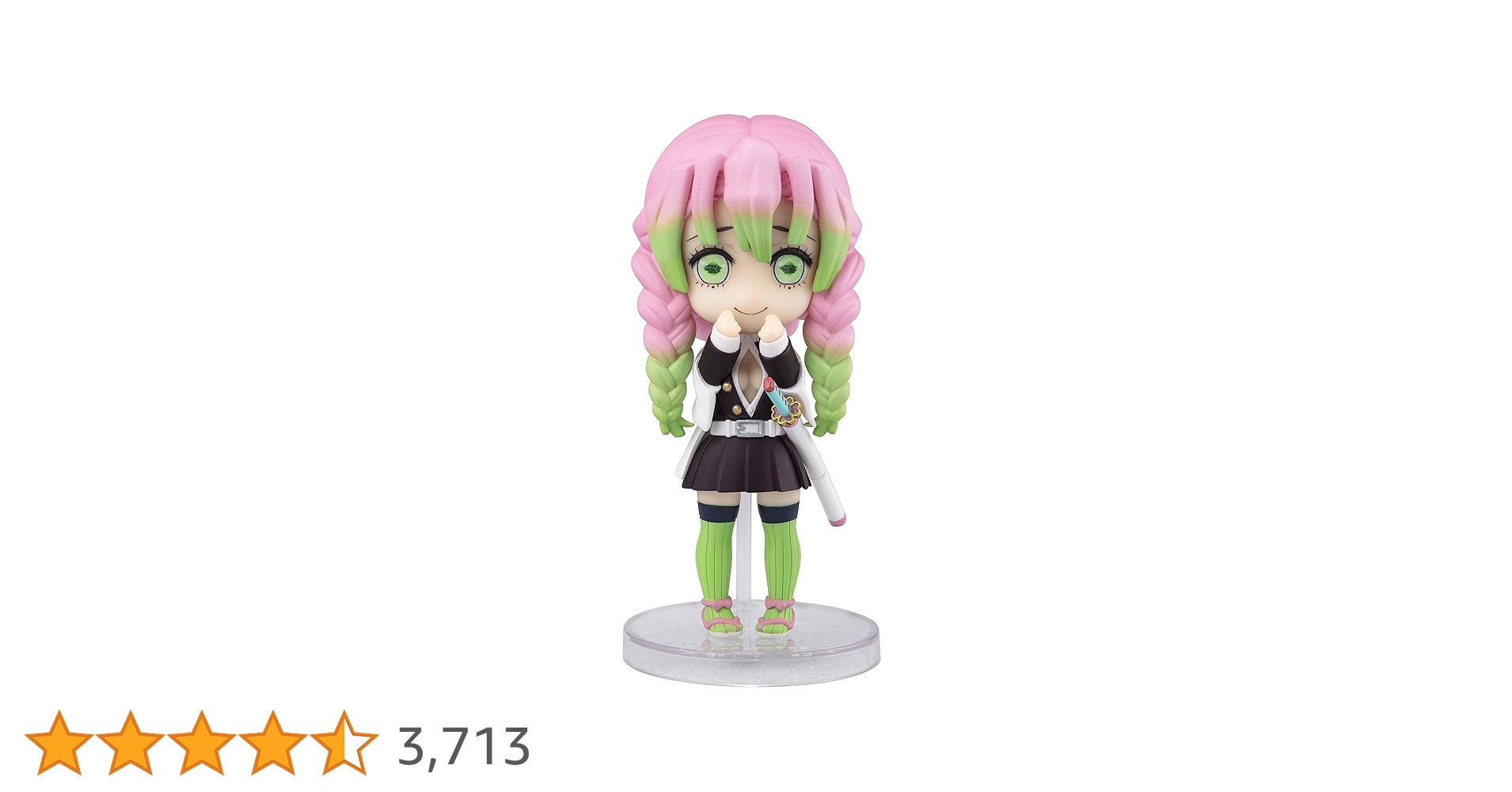 鬼滅の刃 Figuarts mini フィギュアーツミニ 甘露寺蜜璃　伊黒小芭内 鬼滅の刃 Figuarts mini フィギュアーツミニ 甘露寺蜜璃 伊黒小