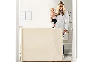 Retractable Rolling Gate Hardware Baby and Pet Gate