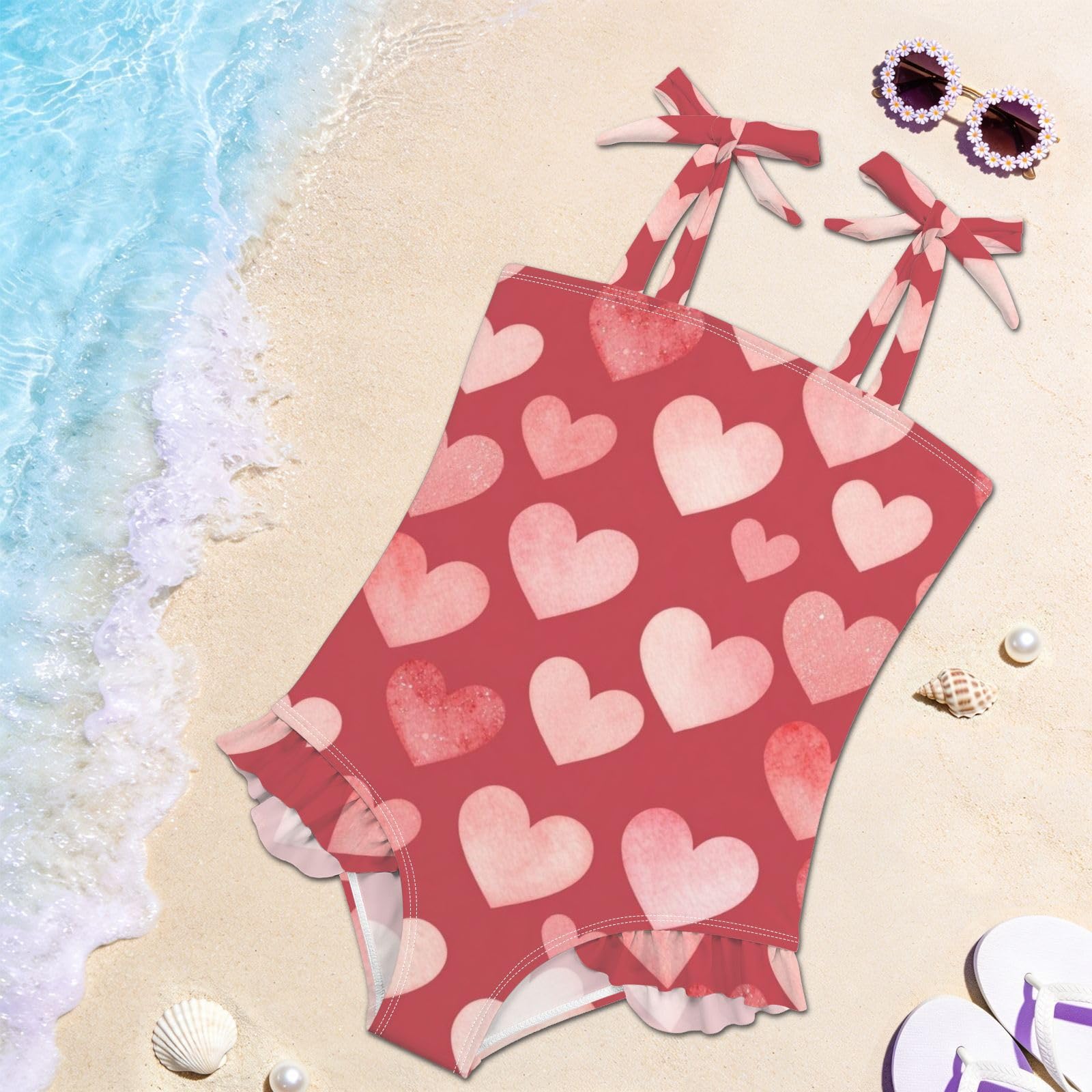 FRODOTGV Costume da bagno intero per ragazze ad asciugatura rapida Rash Guard Beach Swimwear per bambine