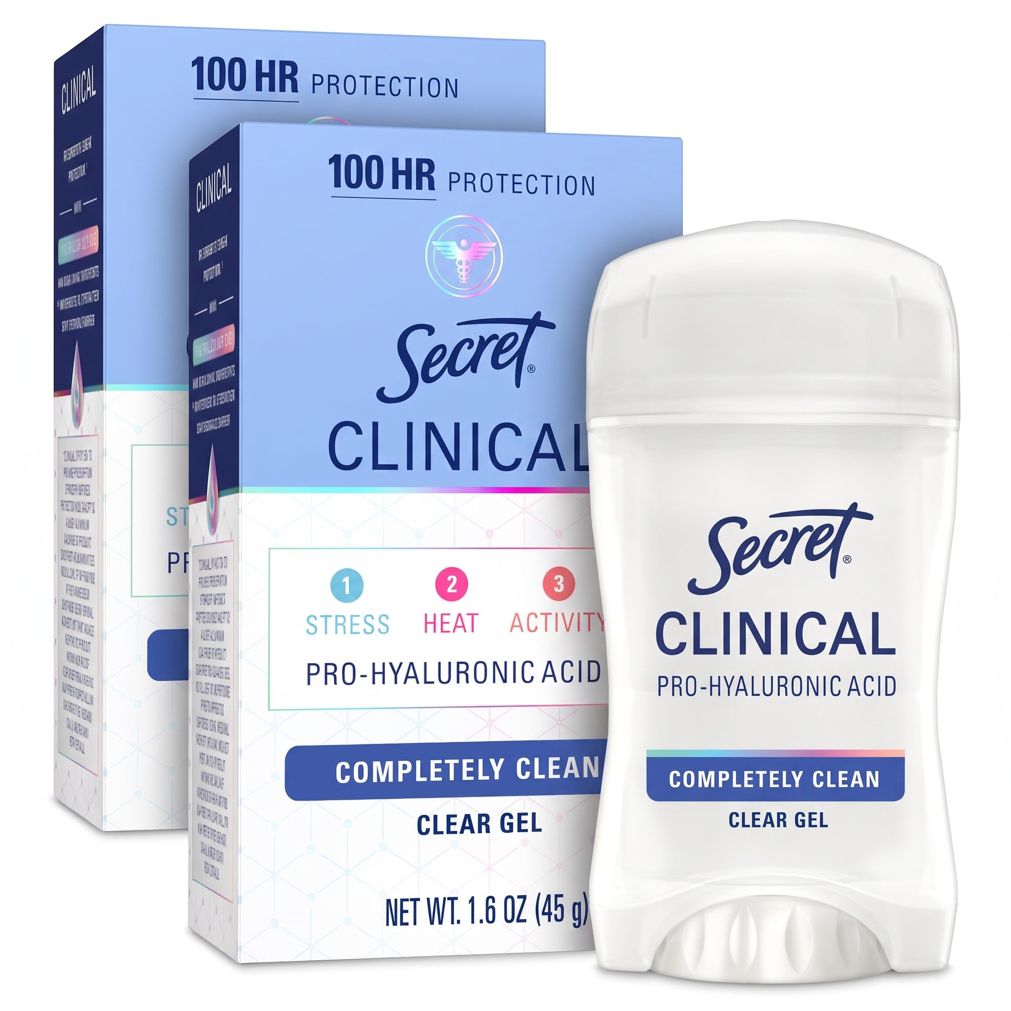 Secret Clinical Strength Antiperspirant - 3x Sweat Protection -25