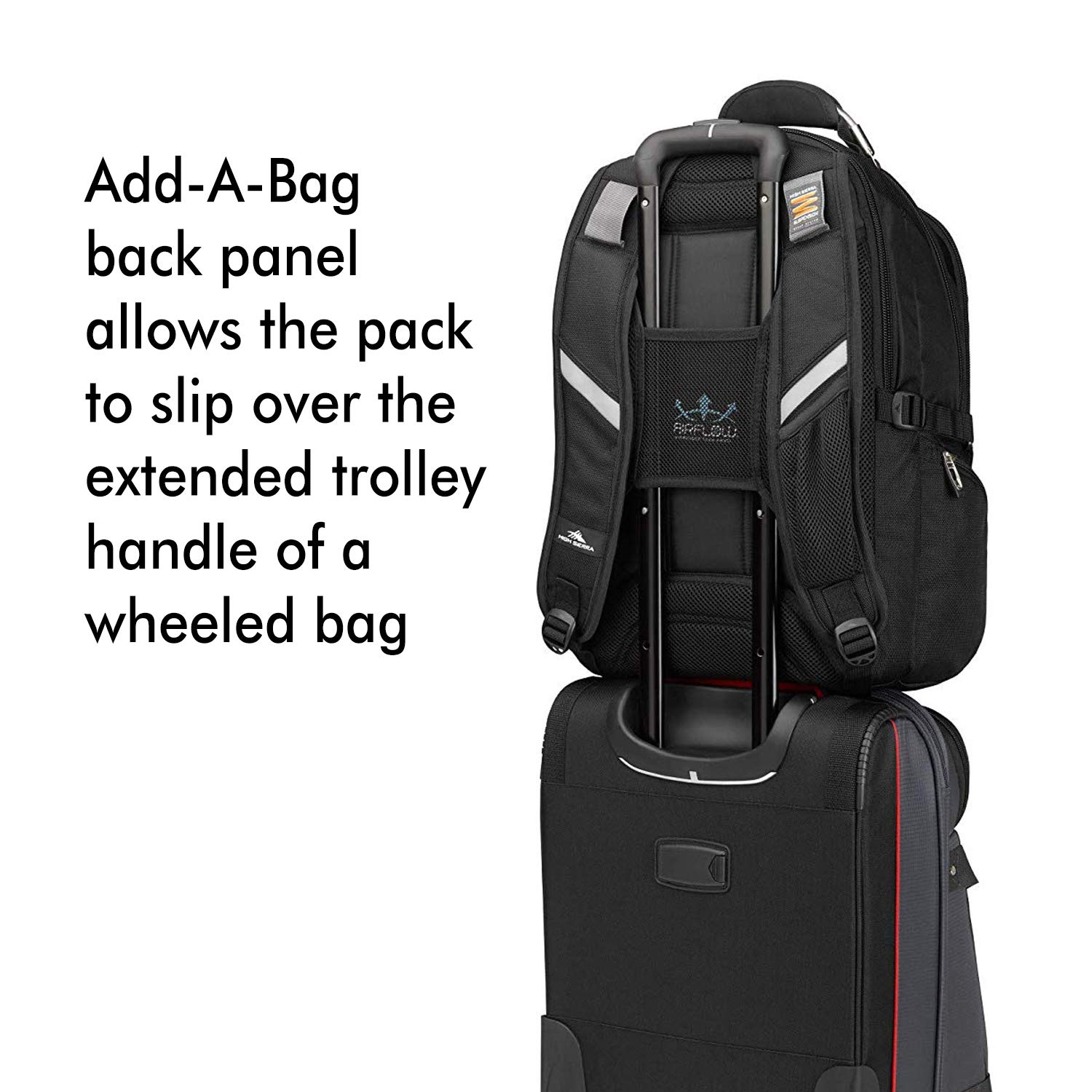 High Sierra Elite 17 Inch Black Laptop Backpack Desertcart