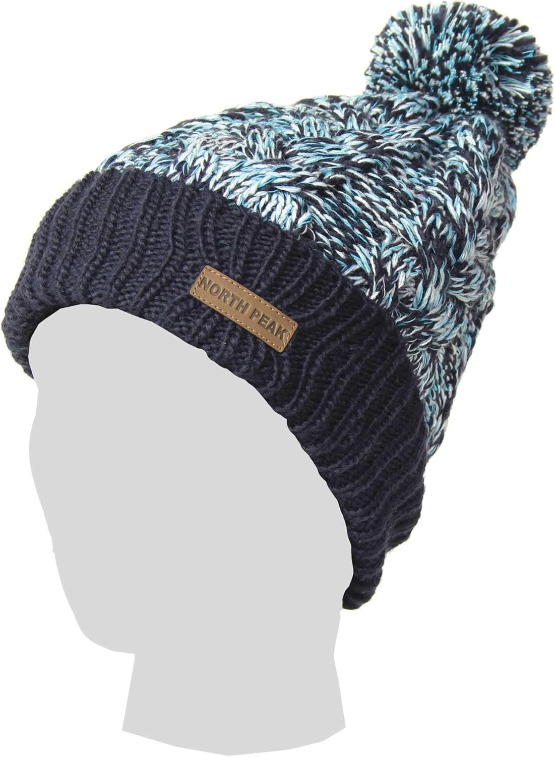ノースピーク North Peak ビーニー ニット帽 スノーボード Mixnv Np 9429 フリーサイズ ボンボン付き 裏地にフリース使用 年間定番 スキー ノースピーク North Peak ビーニー ニット帽 スノーボード Mixnv Np 9429 フリーサイズ ボンボン付き 裏地にフリース使用 年間定番 スキー