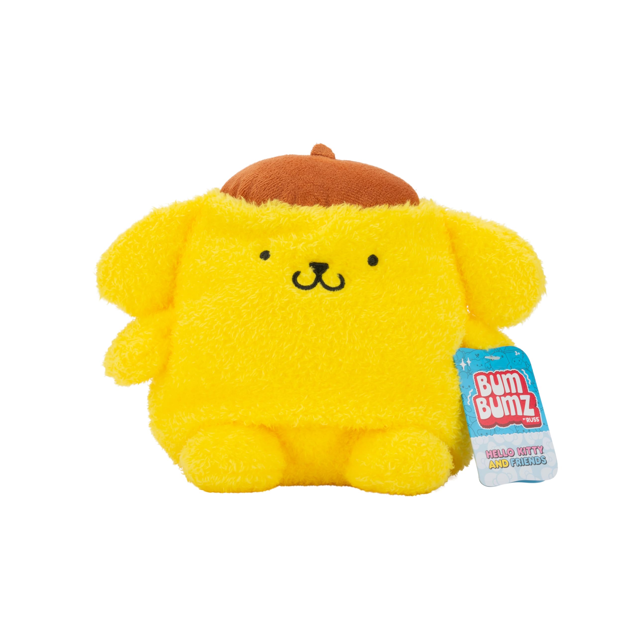 BumBumz 7.5" Hello Kitty and Friends Bums - Classic Pom Pom Pudding Plush Toy - Collectors of Original Squishmallow - Ages 3+