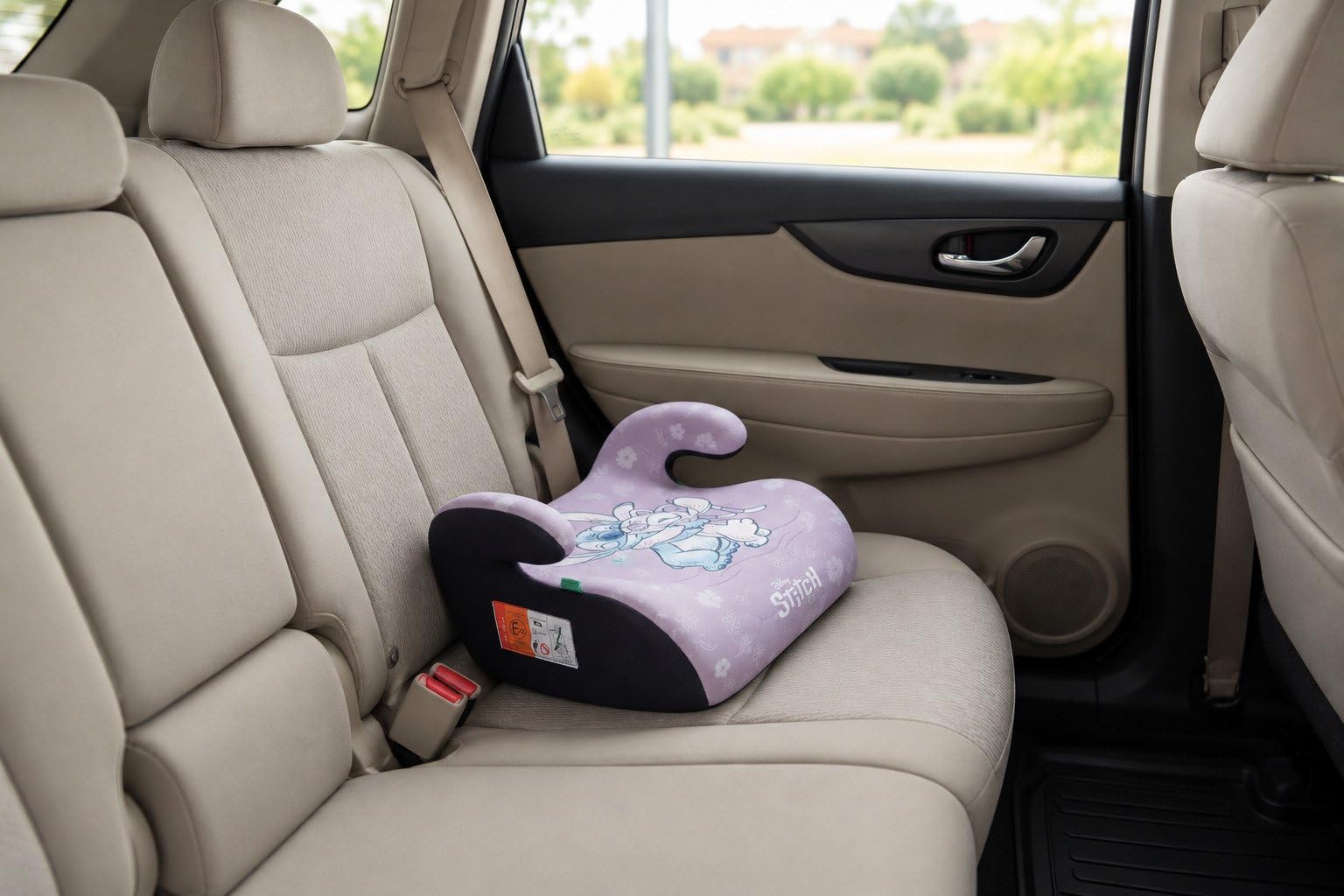 Tataway Stitch and Angel 126-150 i-Size R129 Baby R129 | Silla de coche infantil | Car Raise 126-150 cm, 22-36 kg, 6-12 años, grupo 3 | Ligera, extraíble y lavable