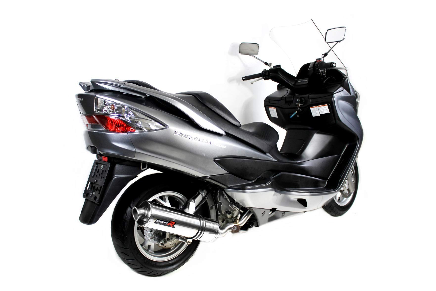 CF MOTO 520L 2024 Terminale di Scarico Marmitta Silenziatore ST + dB killer DOMINATOR sistema di scarico