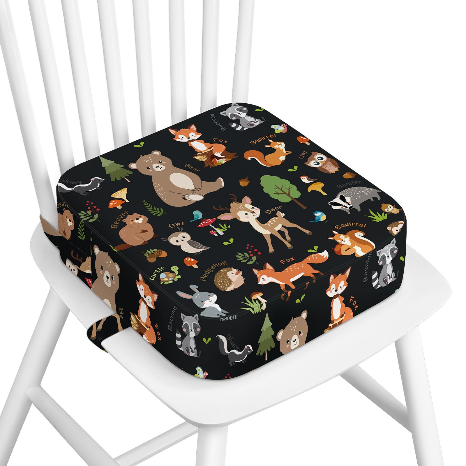 Wooshwa Kids Booster Seat for Dining Table, 4" Kids Booster Seat for Chair