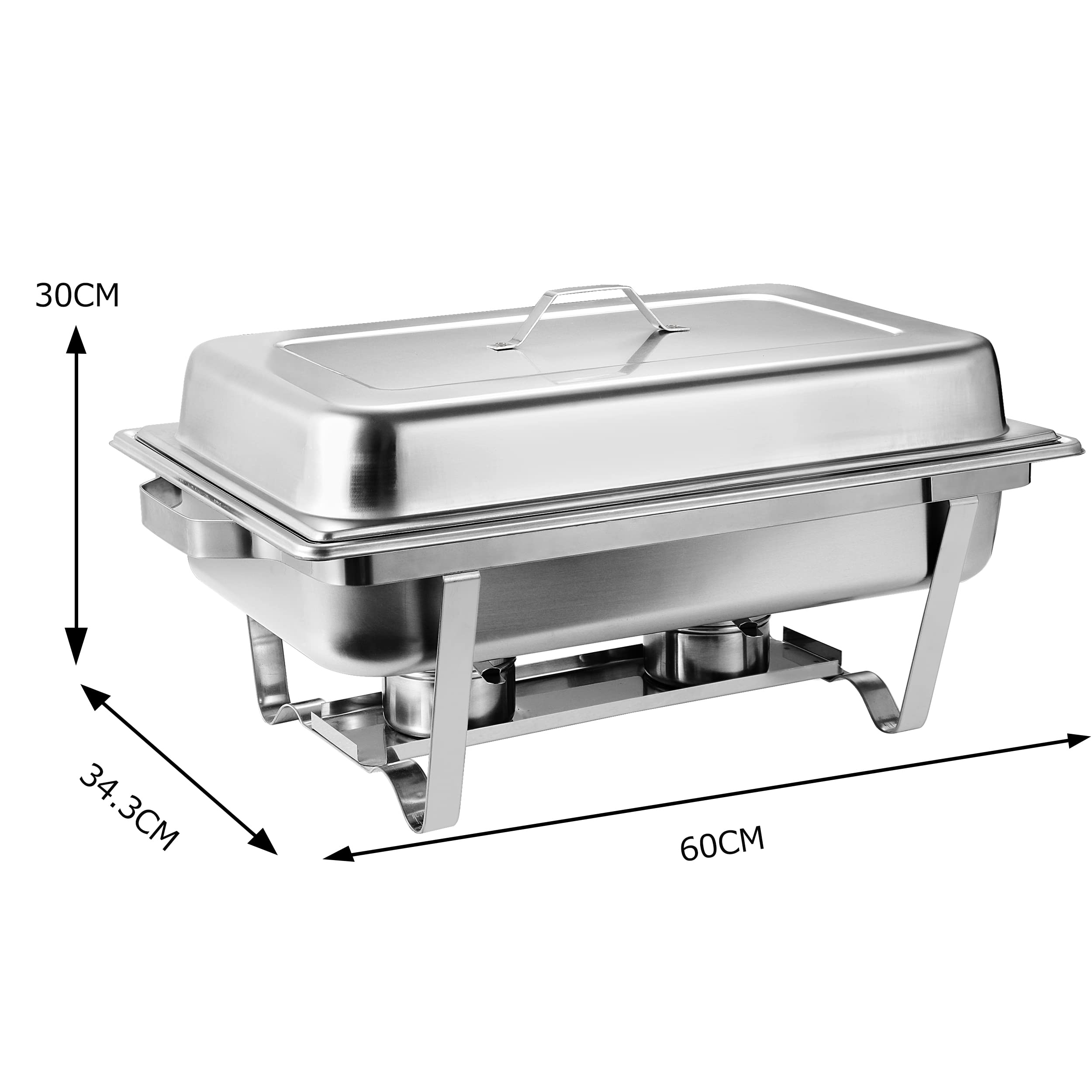 Amazon | SUPER DEALfood warmer buffet stainless set Stainless 