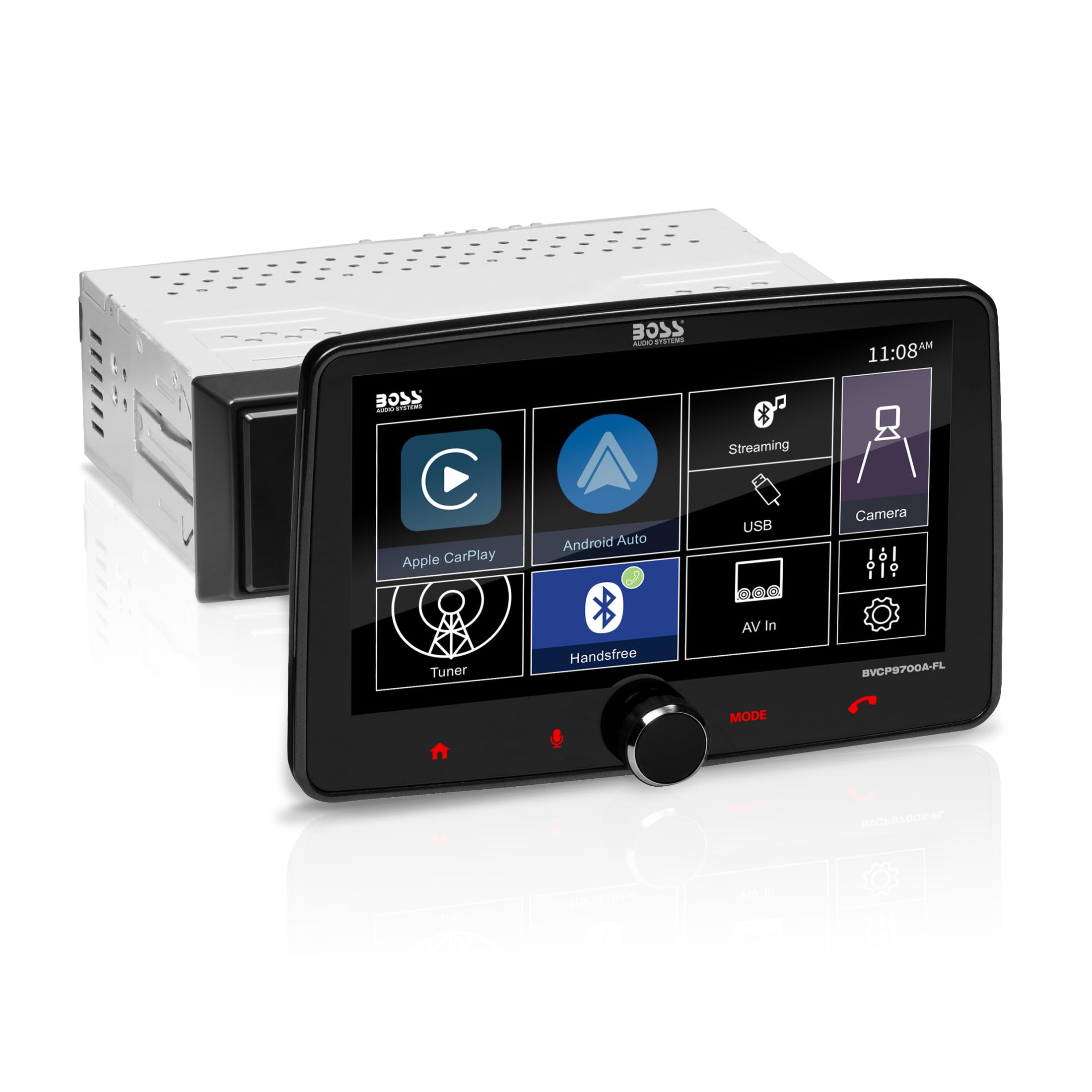 BOSS Audio Systems BVCP9700A-FL CarPlay Android Stereo