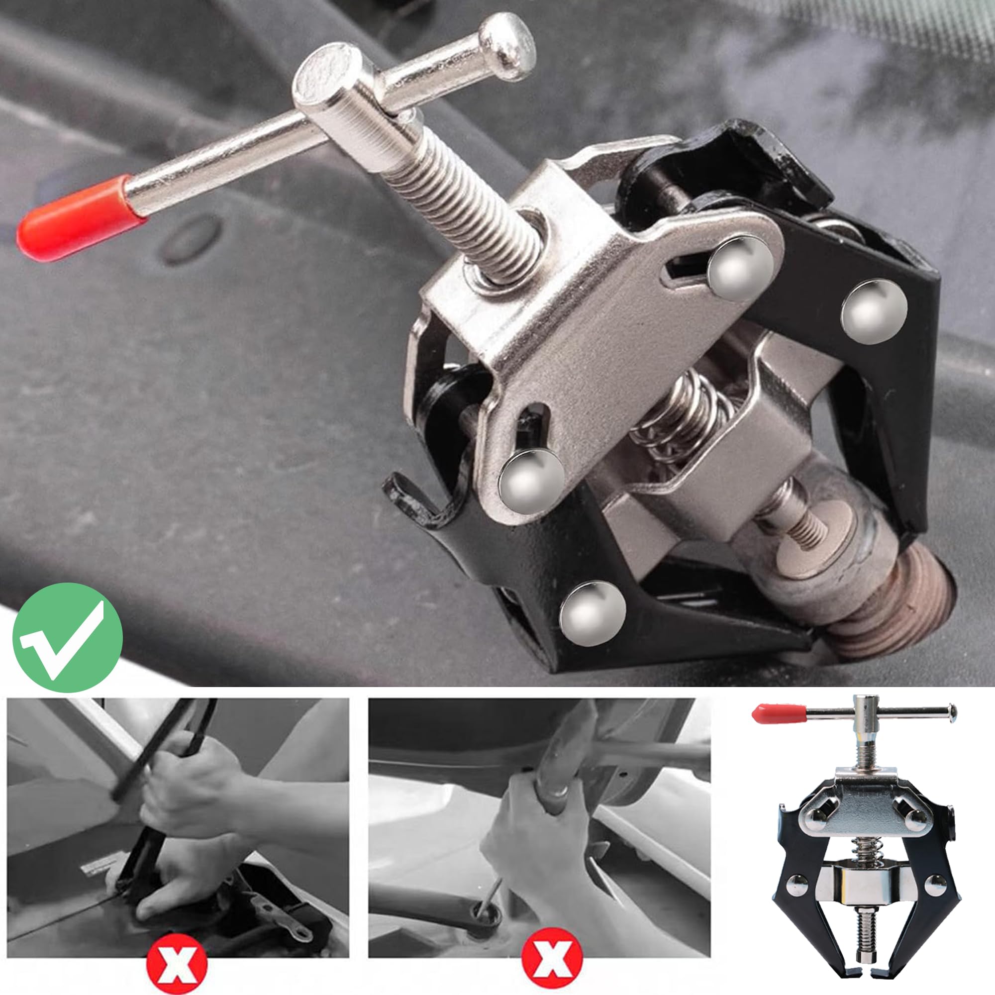 VZJYJZ Extractor De Brazos De Limpiaparabrisas, Extractor De Cojinetes, Extractor Limpiaparabrisas, Extractor Limpiaparabrisas, Apto para La Mayoría De Los Brazos De Limpiaparabrisas De Vehículos