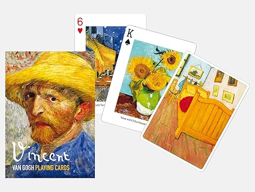 Piatnik Van Gogh - Juego de cartas de una sola baraja