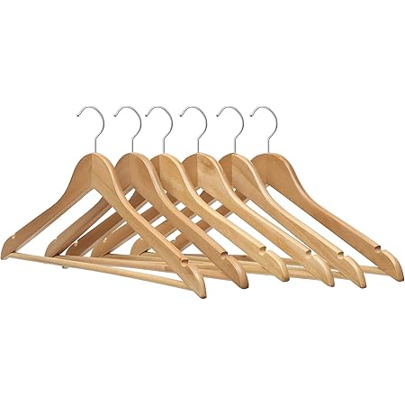 Amazon Co Jp Parachase 本セット 木製ハンガー スラックス用バー付 コート用 幅45cm ナチュラル色 本組 ホーム キッチン Amazon Co Jp Parachase 本セット 木製ハンガー スラックス用バー付 コート用 幅45cm ナチュラル色 本組 ホーム キッチン