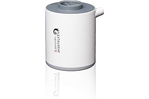 Flextailgear Zero Pump 1.2 Oz: Super Compact & Lightweight Air Pump with 1300mAh Battery
